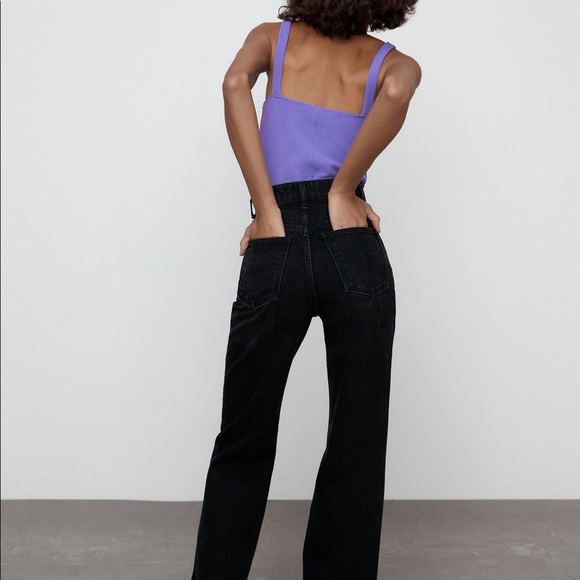 Zara Textured Crop Top - Picture 5 of 5